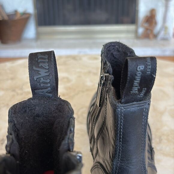 Dr Martens Slip 2976 Alyson Black Snowplow Classic Doc Leather - Picture 12 of 16